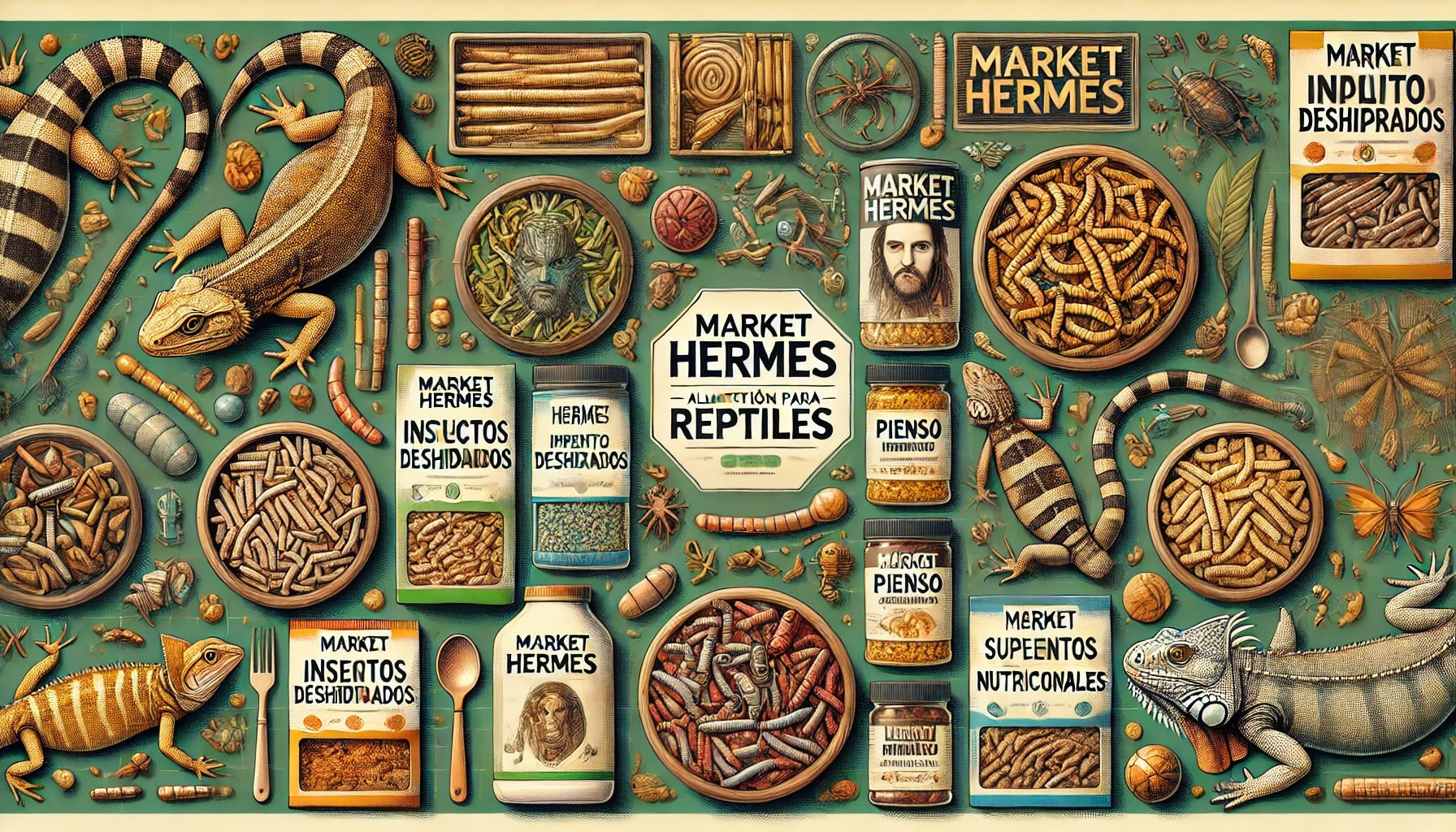 Alimentación para Reptiles