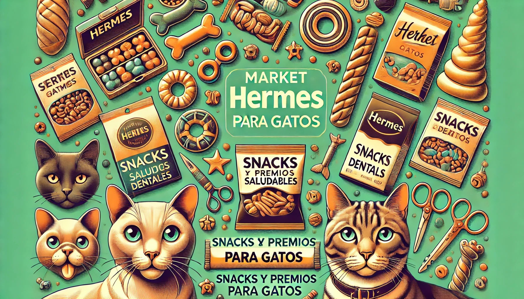 Snacks y premios para gatos