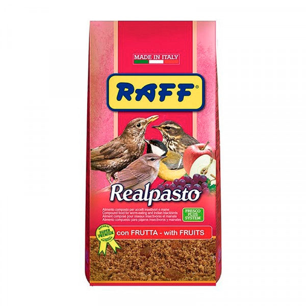 Raff Realpasto 1 kg – Pasta Húmeda con Frutas para Pájaros Frugívoros