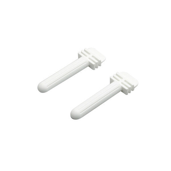 Posador de Plástico 5 cm Art 85 – Percha Blanca para Pájaros 2GR