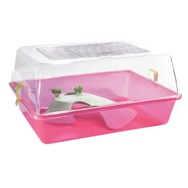 Tortuguera Elba Art 176, 50x38x25 cm, con isla y tapa, colores surtidos