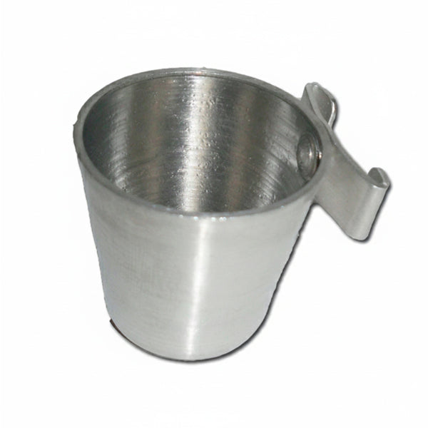 Semillero Vitaminero de Aluminio – Accesorio resistente para jaulas C2 y canarios, con compartimentos organizados