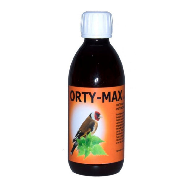 Dax Orty-Max 250 ml | Potencia Canto y Celo Natural en Jilgueros, Verderones y Aves de Jaula