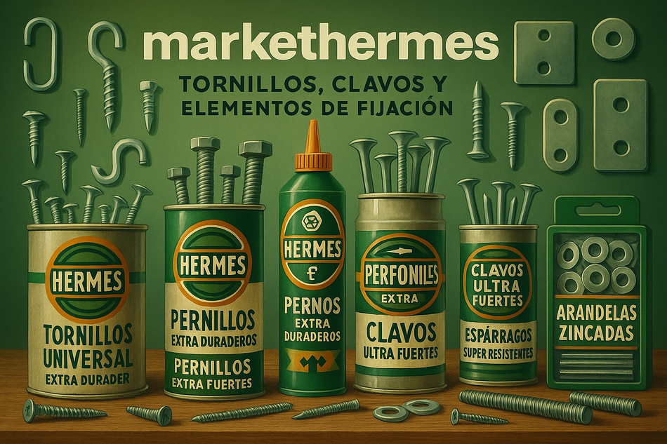 Tornillos, Clavos y Elementos de Fijación