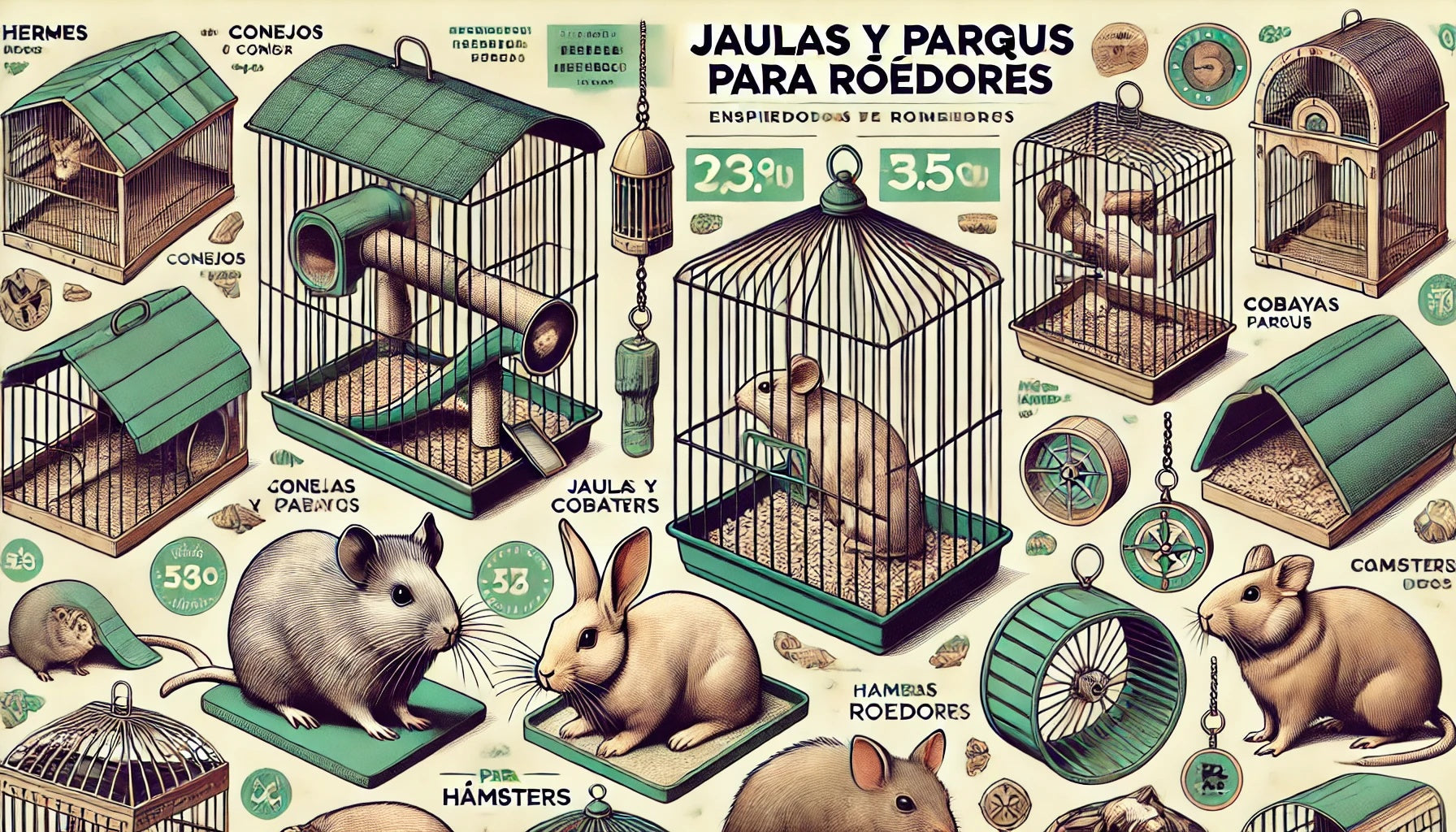 Jaulas y parques