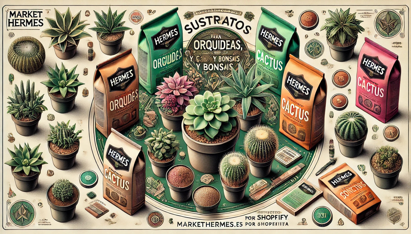 Sustratos para orquídeas, cactus y bonsáis