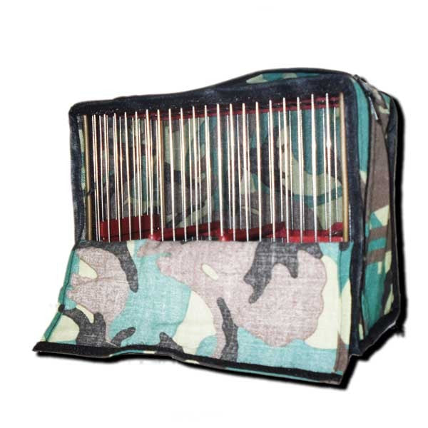 Funda Camuflaje para Jaula C-2 con Tapa y Rejilla – Protección, Privacidad y Ventilación para Pájaros