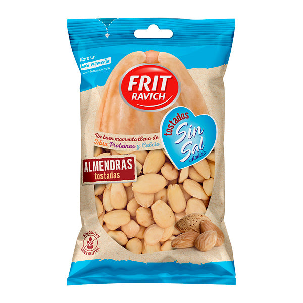 Frit Ravich Almendras Tostadas Sin Sal – Snack Saludable – 35g, 110g o 1kg