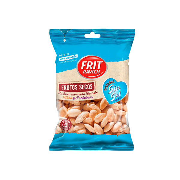 Frit Ravich Almendras Tostadas Sin Sal – Snack Saludable – 35g, 110g o 1kg