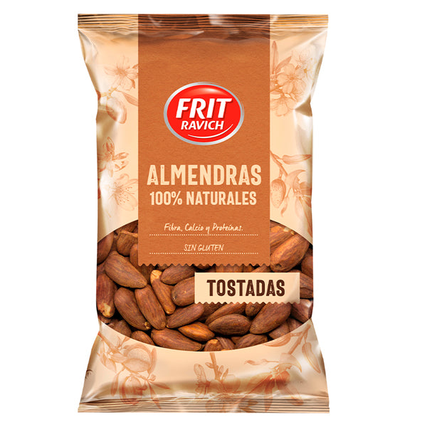 Frit Ravich Almendra Tostada con Sal – Snack Natural, Crujiente y Saludable – Formato 110g, 150g y 1kg