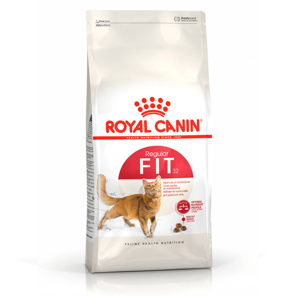 Royal Canin Fit 32 – Nutrición Equilibrada para Gatos Adultos Activos