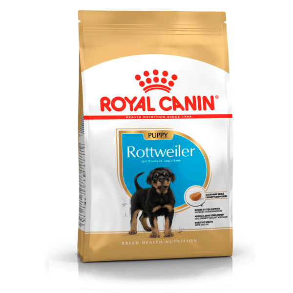 Royal Canin Rottweiler Puppy – Pienso para Cachorros de Rottweiler hasta 18 Meses
