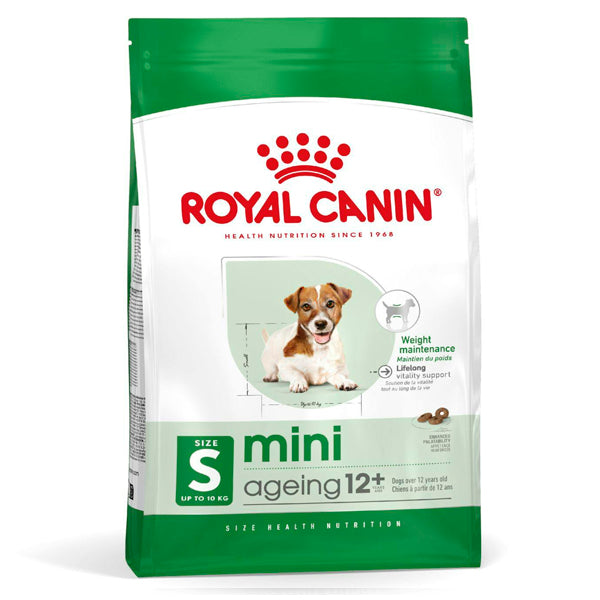 Royal Canin Mini Ageing 12+ – Pienso para Perros Senior de Razas Pequeñas (+12 Años)