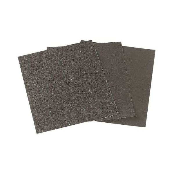 Tela Lija GR60 para Madera y Metal – Hoja 230x280 mm, Grano Grueso y Resistente
