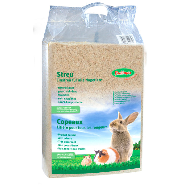 Bubimex Virutas de Madera Natural – Lecho para Roedores y Mascotas