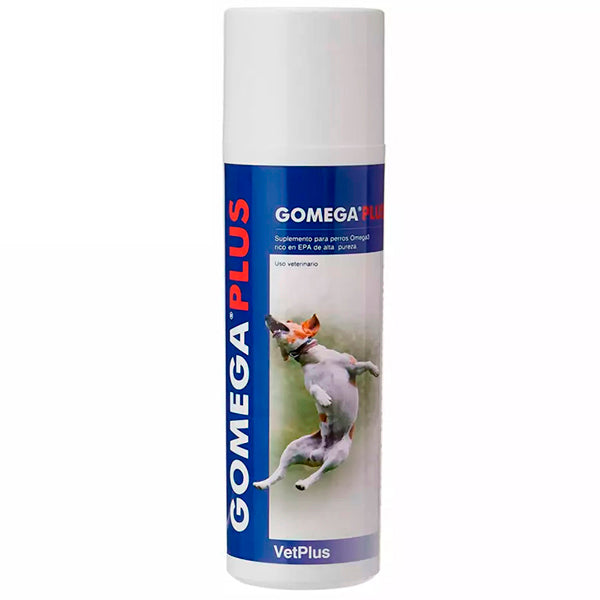 VetPlus Gomega suplemento Omega-3 para perros y gatos – aceite 65 ml y 150 ml