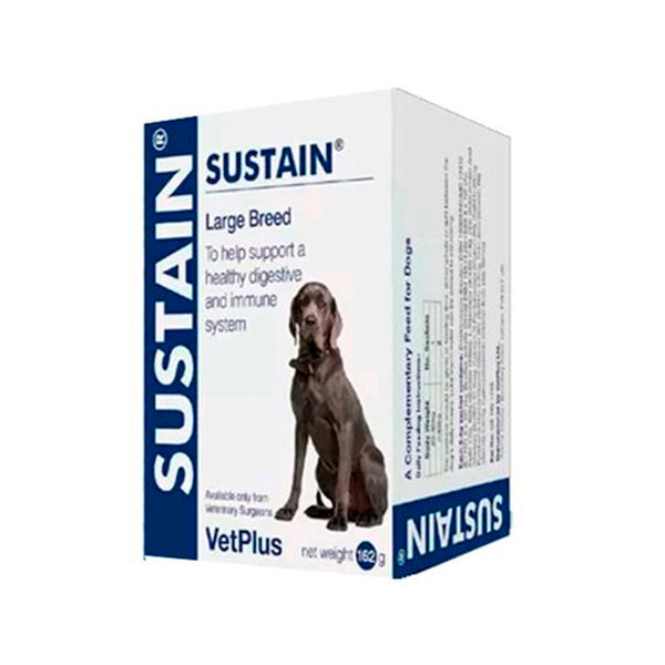 VetPlus Sustain para Perros - Suplemento Nutricional Completo - 30 Sobres - Razas Pequeñas, Medianas y Grandes