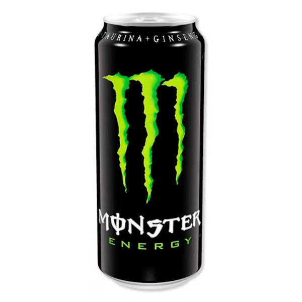 Monster Energy Lata 500ml – Bebida Energética con Cafeína, Taurina y Vitaminas | Estilo Original