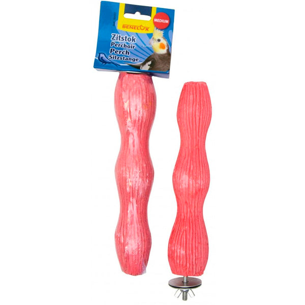 Benelux Percha Ondulada para Pájaros – Favorece la Salud de Patas y Pico
