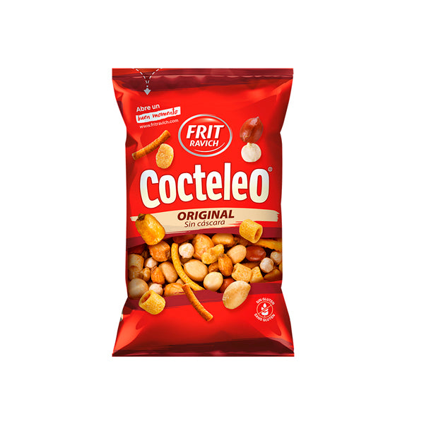 Frit Ravich Cocteleo Sin Cáscara – Mix de Frutos Secos y Frutas Deshidratadas – Snack Saludable y Energético – Varios Tamaños