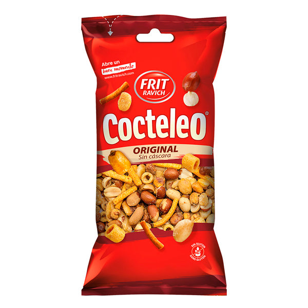 Frit Ravich Cocteleo Sin Cáscara – Mix de Frutos Secos y Frutas Deshidratadas – Snack Saludable y Energético – Varios Tamaños