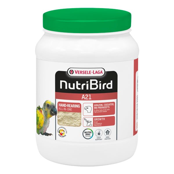 Papilla Nutribird A21 Versele-Laga – Alimento completo para polluelos
