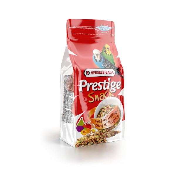 Versele Laga Snack Prestige Periquito 125 g – Snack con Fruta y Huevo