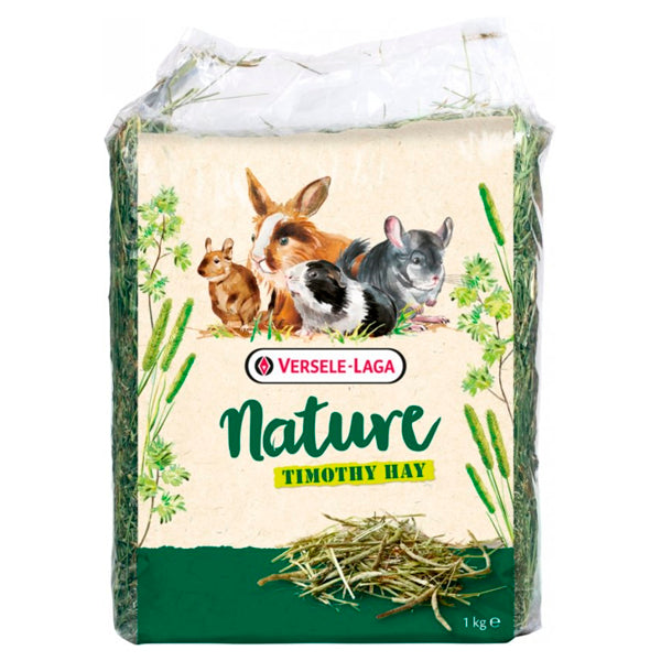 Versele-Laga Timothy Hay 1kg – Heno de Hierba Timotea para Roedores