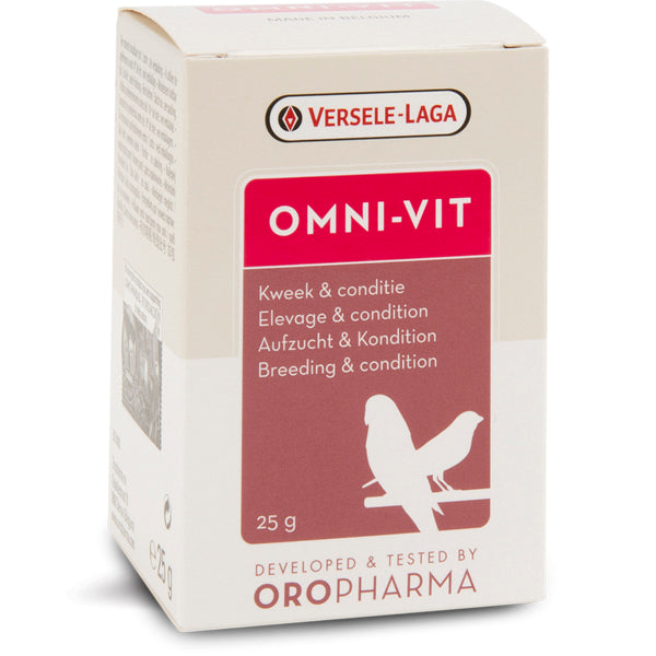 Versele Laga Oropharma Omni-Vit 25g – Multivitamínico para Aves
