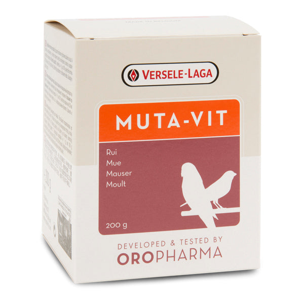 Versele Laga Oro Pharma Muta-Vit – Multivitamínico para la Muda y Plumaje Aves