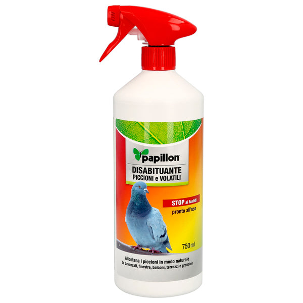 Repelente Palomas y Pájaros 750 ml – Efectivo, Seguro y Fácil de Usar