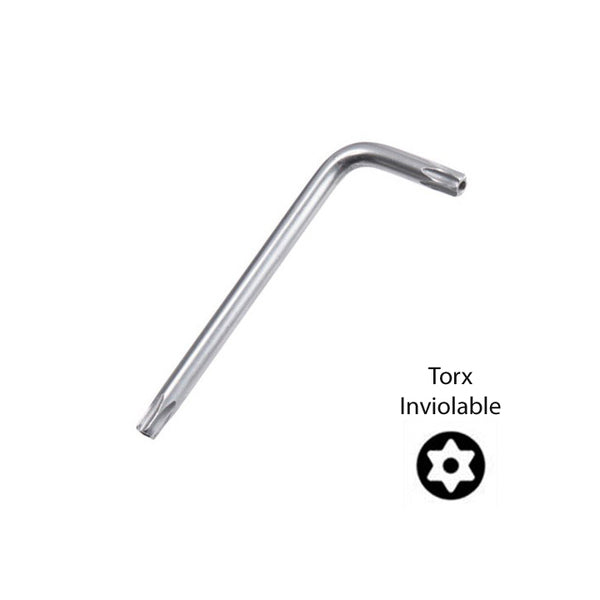 Llave Torx T30 Inviolable Profesional – Acero Cromo Vanadio – Punta Estrella Allen Hexagonal para Taller, Hogar e Industria