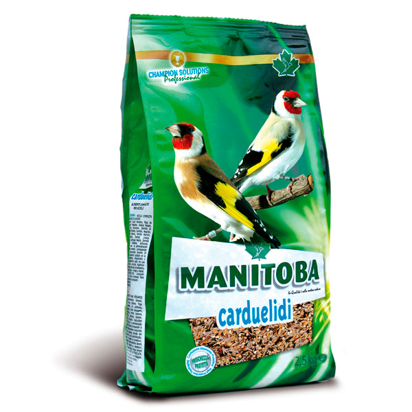 Manitoba Carduelidi – Alimento Premium para Jilgueros, Verderones y Pardillos – Mezcla Natural de Semillas
