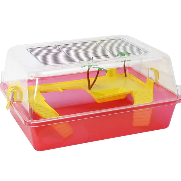 Tortuguera Baby Art 175, 50x38x25 cm, con plataforma y rampas, colores surtidos