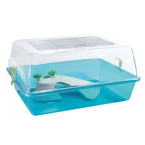 Tortuguera Elba Art 176, 50x38x25 cm, con isla y tapa, colores surtidos