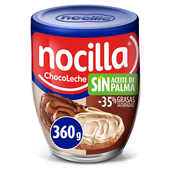 Nocilla Chocomix Sin Aceite de Palma – Crema de Chocolate y Leche Vaso 360 g