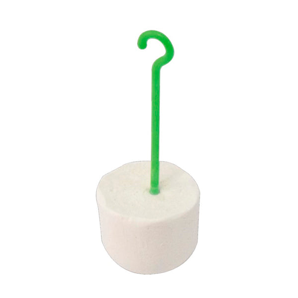 Bloque de Calcio para Pájaros Lisa – Suplemento con Gancho para Jaula – Calcio y Vitaminas – Ideal para Canarios, Periquitos y Agapornis