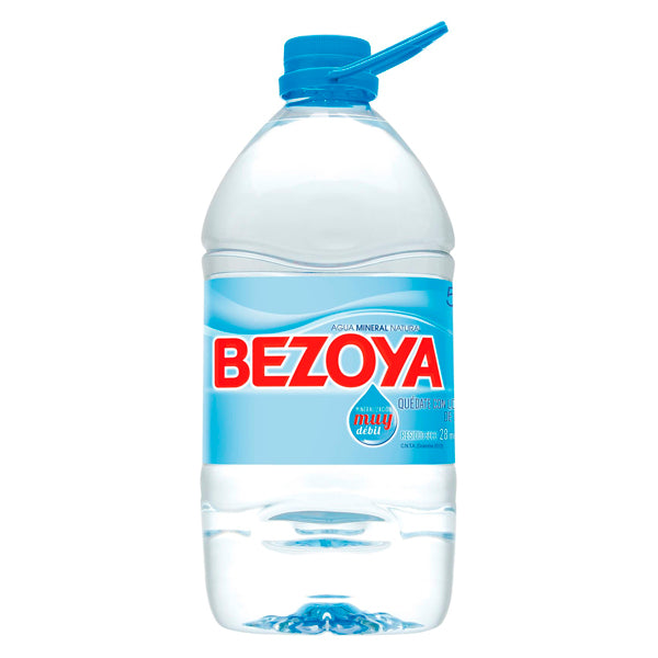 Bezoya Agua Mineral Natural 5L – Baja en Sodio y Mineralización Muy Débil – Apta para Bebés – Botella con 50% PET Reciclado