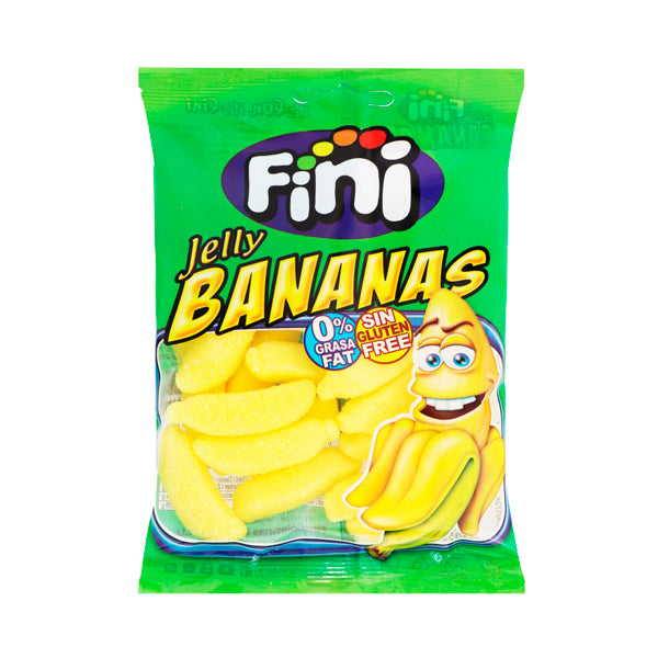 Fini Plátanos – Gominolas con Sabor y Forma de Plátano 90g / 1kg