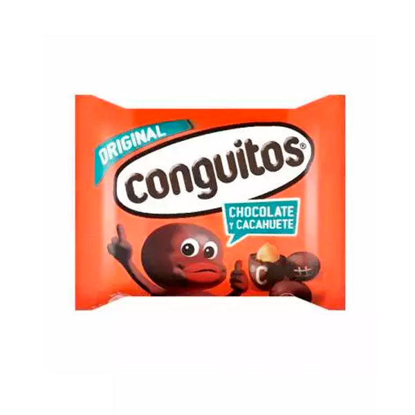Conguitos Snack – Cacahuetes Cubiertos de Chocolate | Bolsas de 18g a 1kg