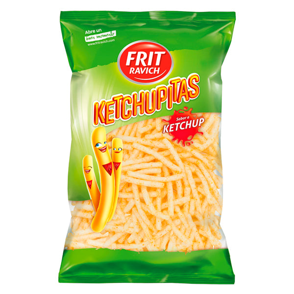 Ketchupitas 110g Frit Ravich – Aperitivo Frito Crujiente con Sabor a Kétchup