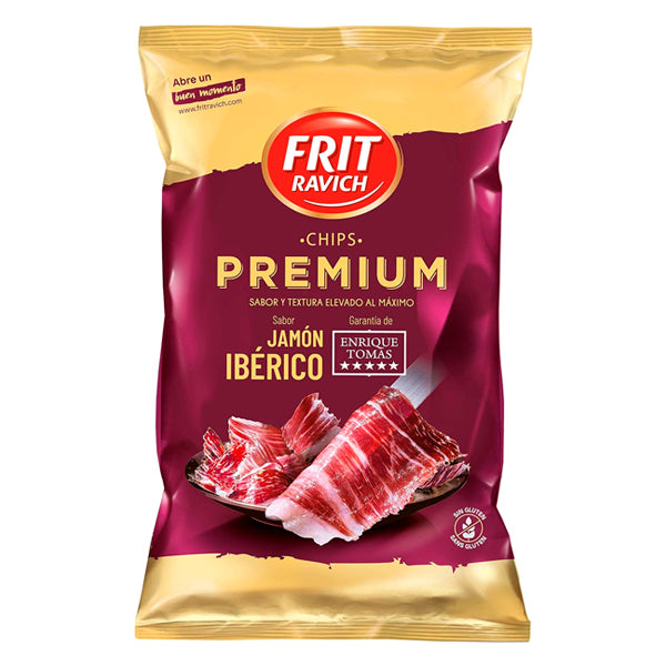 Frit Ravich Patatas Premium Jamón Enrique Tomás – Snack Gourmet con Sabor a Jamón