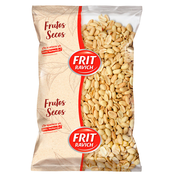 Frit Ravich Cacahuetes Repelados Jumbo con Sal 1 Kg – Snack Crujiente, Sabor Intenso y Formato Ahorro