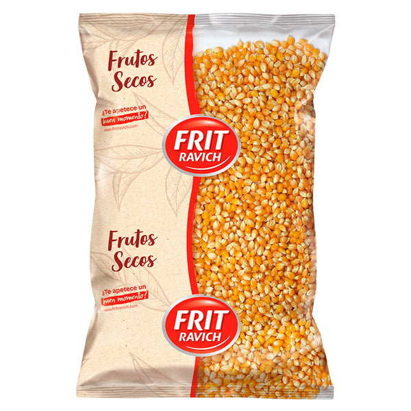 Frit Ravich Maíz para Palomitas – Calidad Premium, Ideal para Cine en Casa – Snack Natural, Rico en Fibra – 200g / 1kg / 25kg