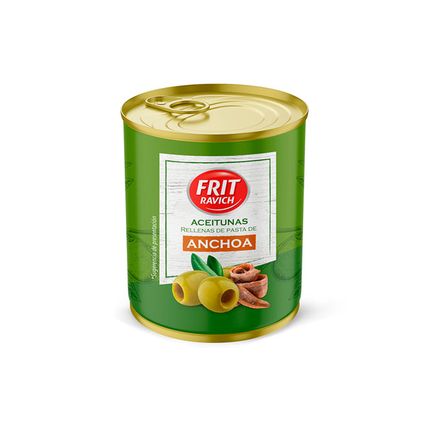Frit Ravich Aceitunas Verdes Rellenas de Pasta de Anchoa – Sabor Intenso y Toque Gourmet