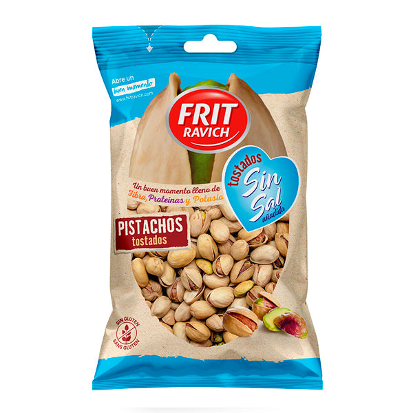 Frit Ravich Pistachos Tostados Sin Sal – Snack Saludable y Natural 110 g