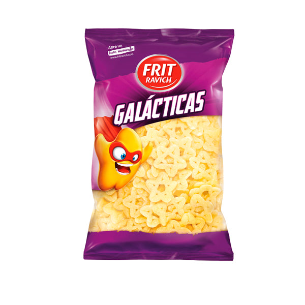 Frit Ravich GALÁCTICAS – Snack Frito Crujiente con Harina de Patata – 23g y 90g