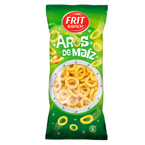 Frit Ravich Aros de Maíz – Snack Crujiente y Natural – Bolsa 120g