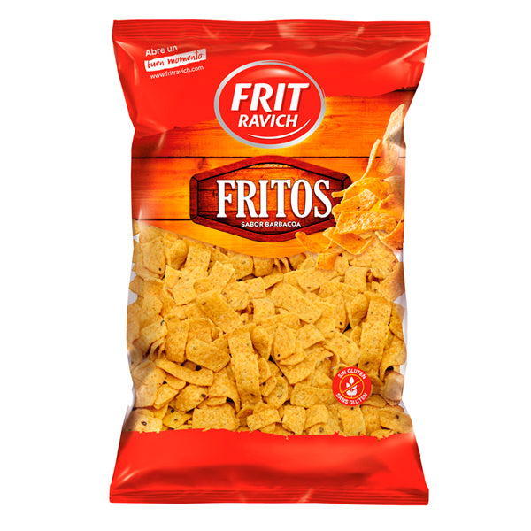 Frit Ravich Fritos Crujientes Sabor Barbacoa – Snack Intenso y Ahumado