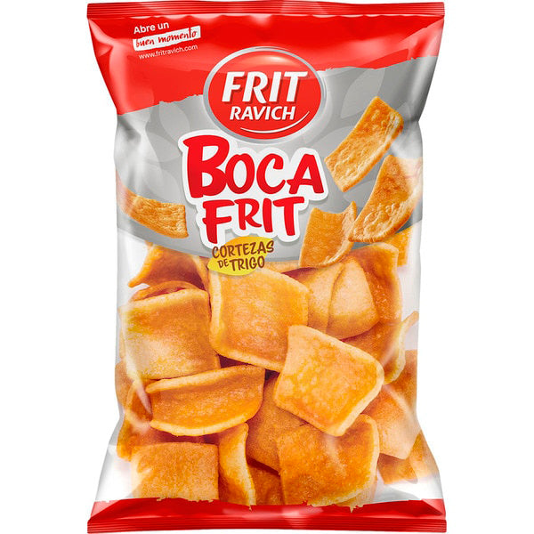Frit Ravich Bocafrit Cortezas de Trigo – Snack Crujiente y Sabroso 100% Trigo